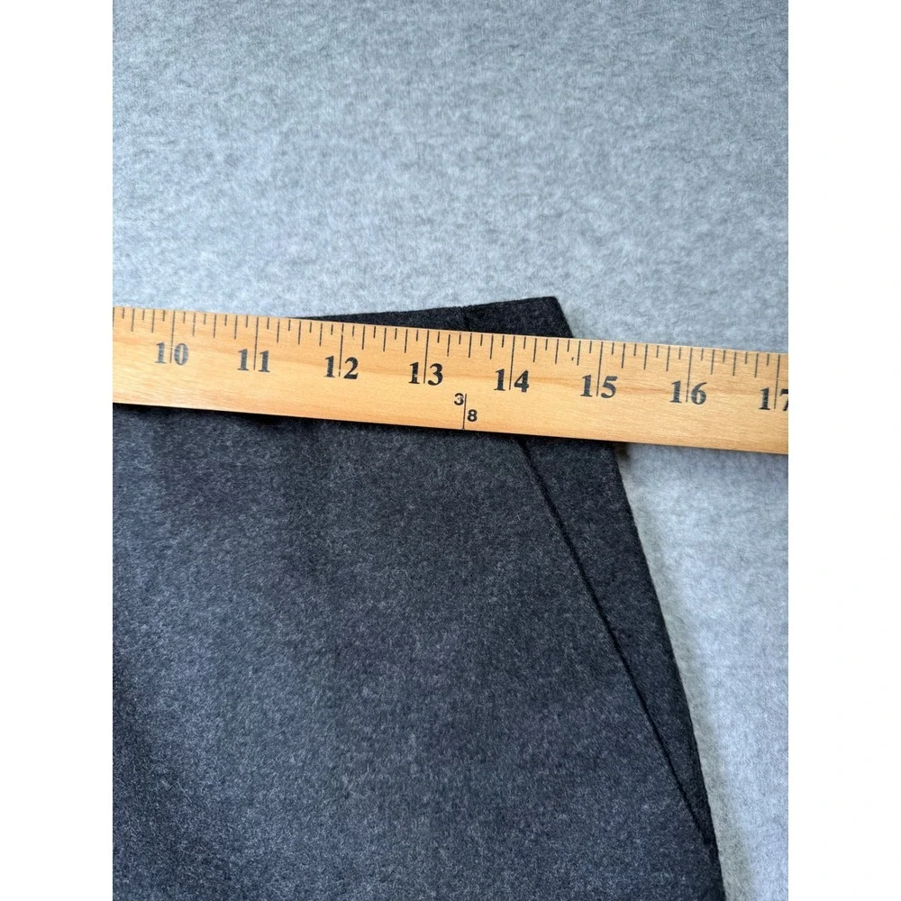 Ralph Lauren RL‎ Charcoal Wool Tailored Pencil Skirt Women Size 8 NWT Fall 2006